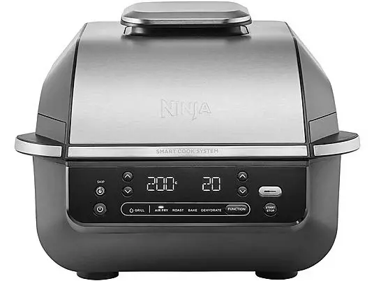 Ninja 5u1gril i friteza na vrući zrak, 5.7L, 1760W, Crno-srebrene boje