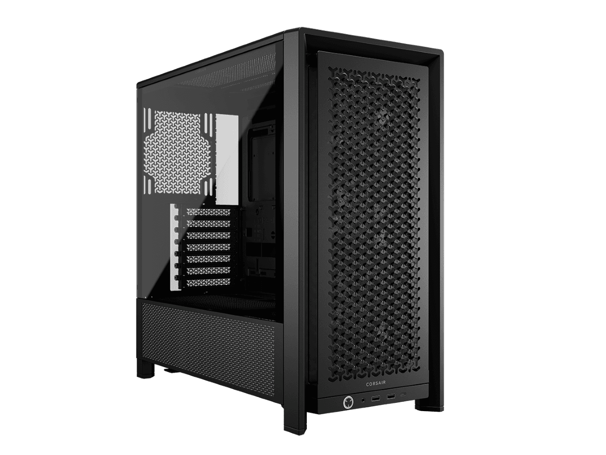 Corsair Kućište 4000D Airflow RS, 3x RS120 ventilatora, Crno