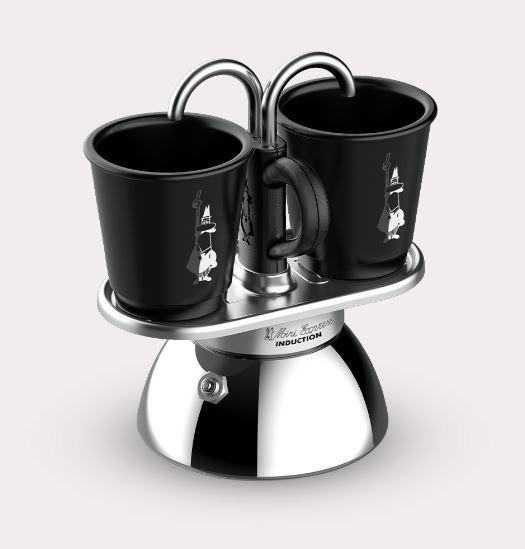 BIALETTI Set Mini Indukciona Moka + 2 Šolje