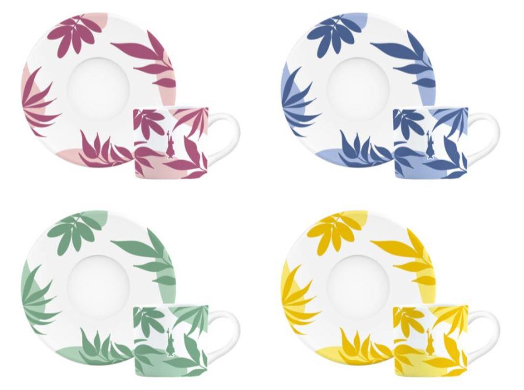 BIALETTI Set 4 Male Šolje Spring