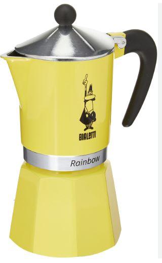 BIALETTI Moka Rainbow 6 Šolja Žuta Spring