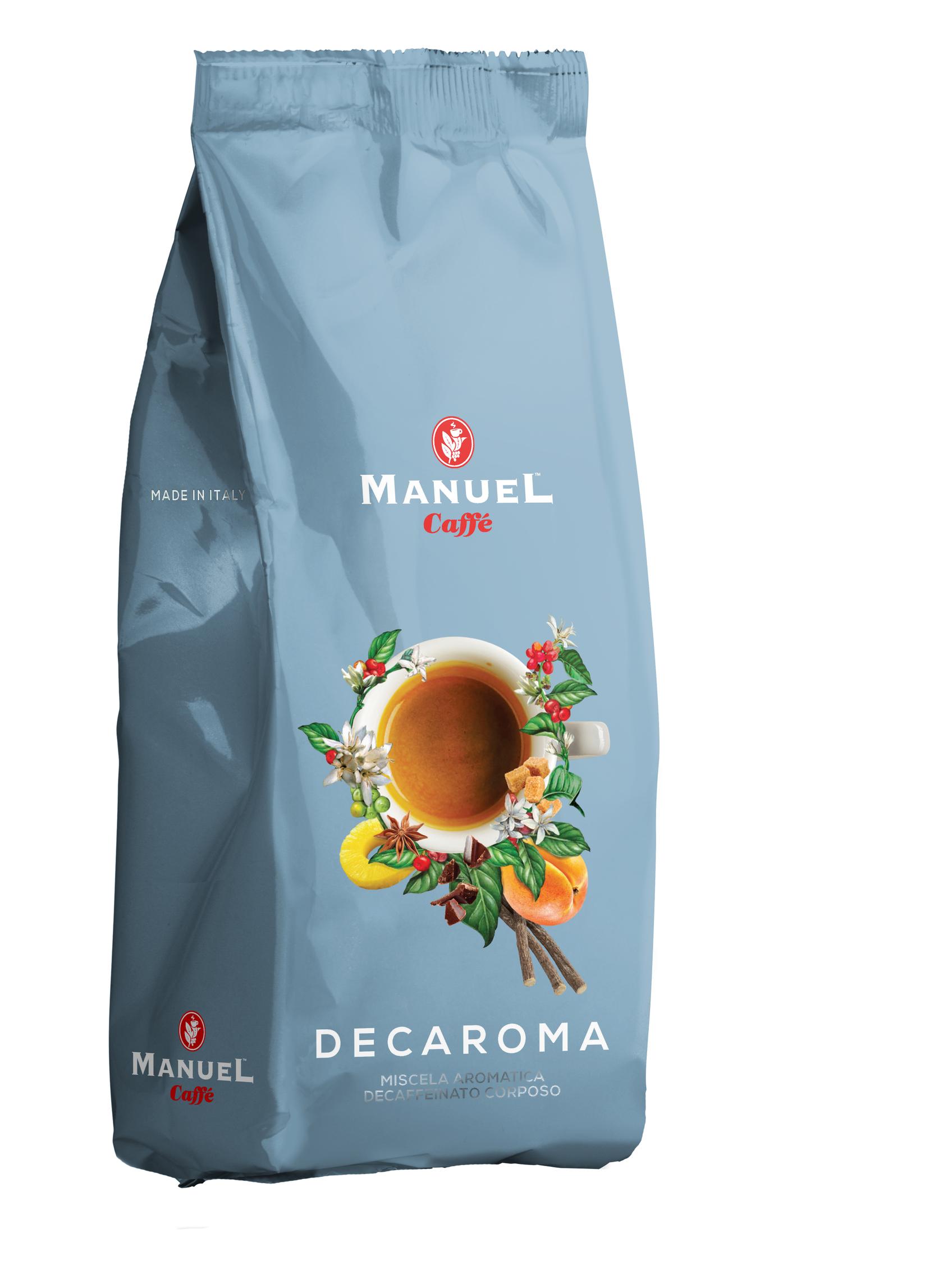 MANUEL CAFFE MANUEL u zrnu bez kofeina 500 gr