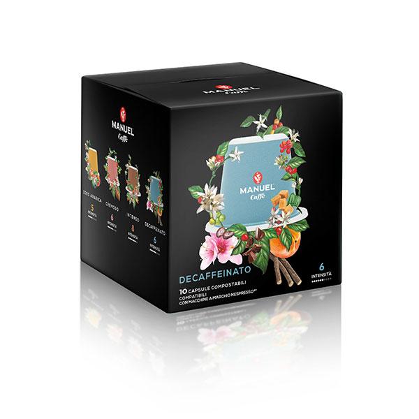 MANUEL CAFFE MANUEL Decaffeinato - Nespresso 10-1