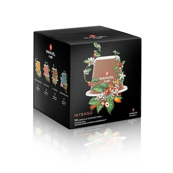 MANUEL CAFFE MANUEL Intenso - Nespresso 10-1