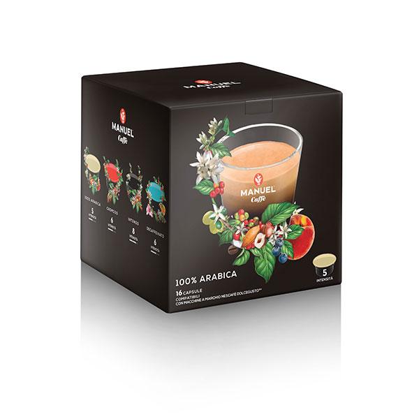 MANUEL CAFFE MANUEL Arabica 100% - DolceGusto 16-1