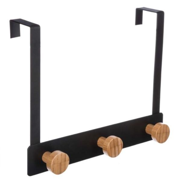 FIVE Chiviluk 3 mtl metal/drvo crna