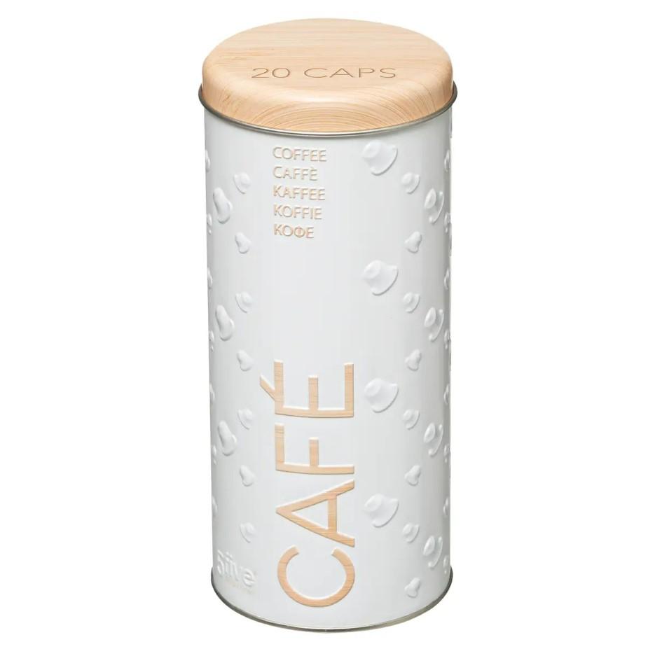 FIVE kutija za kafu 7,5x17,5cm bijela