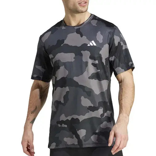 Adidas Muška Majica Camo AOP T, Siva