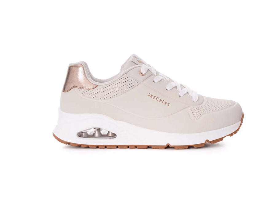 Skechers Patike za djevojčice Uno Gen1, Krem