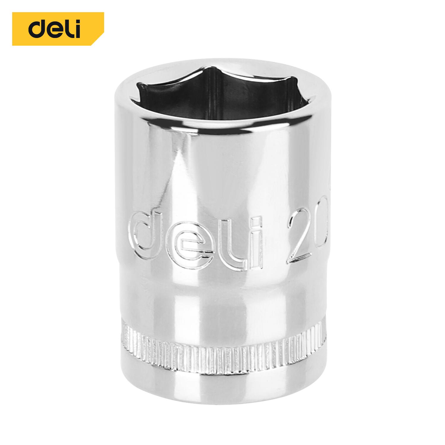 DELI Kratki nasadni ključ 1/2" 20 mm