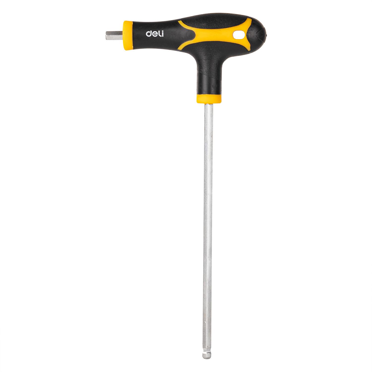 DELI Šesterokutni T-odvijači sa kuglicom 2-10m