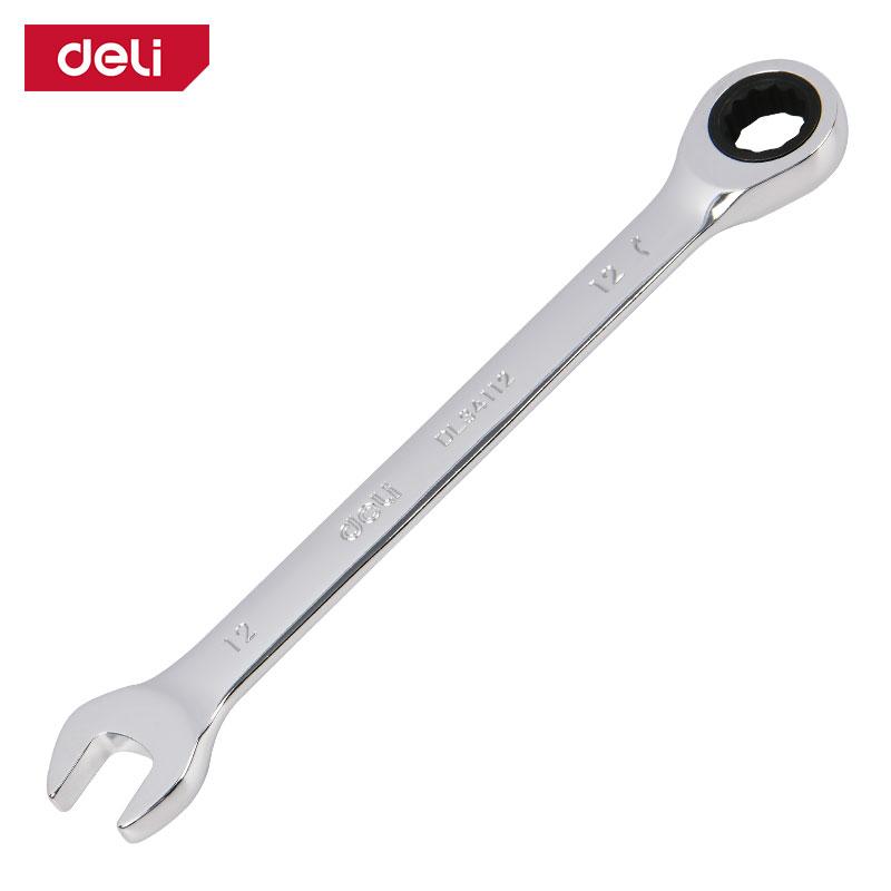 DELI Viljuškasti ključ EDL34112, s ručnim ključem, 12 mm