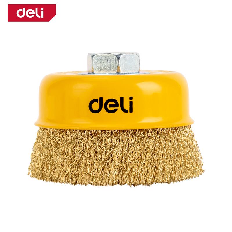 DELI TOOLS Mesingana četka EDH-GSS100-E1, 100mm, M14