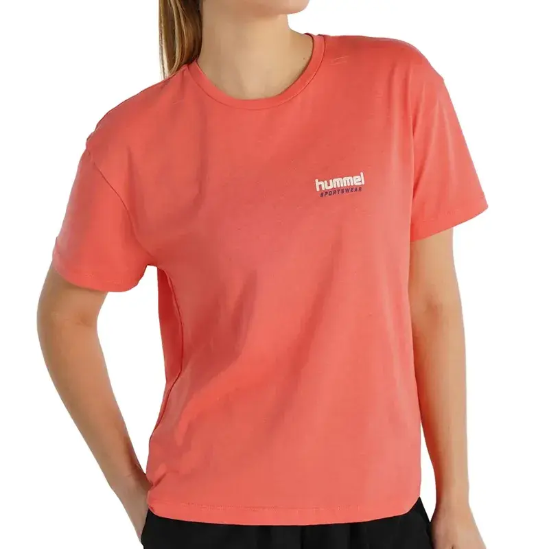 Hummel ženska majica kratkih rukava Boel S/S, narandžasta