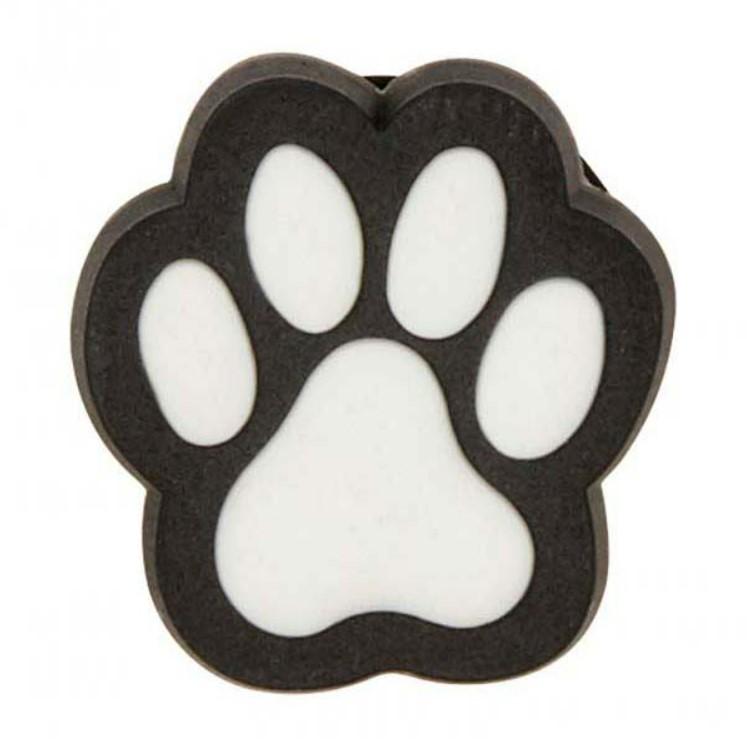 CROCS Ukras za klompe PAW PRINT sivi