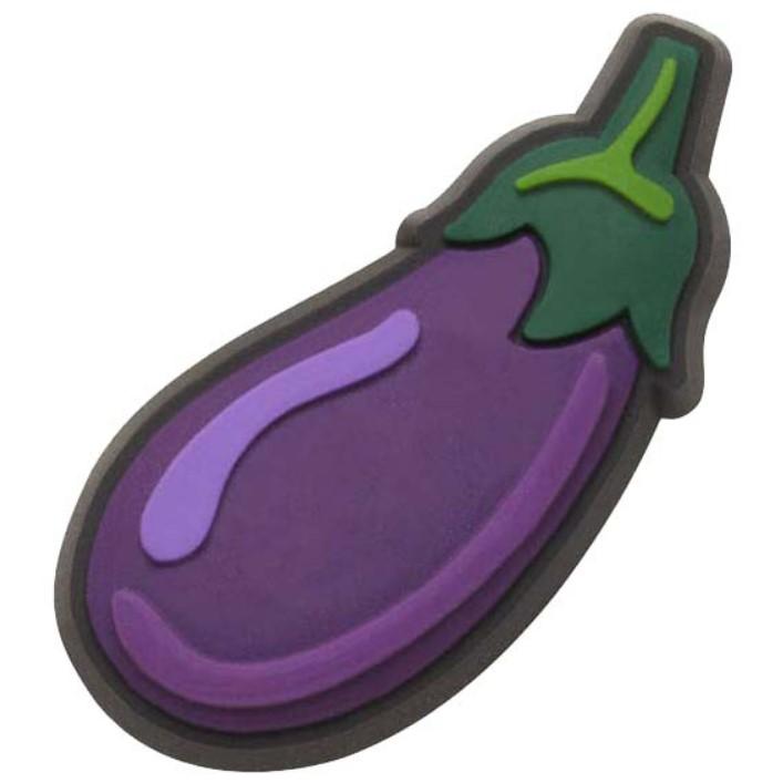 CROCS Ukras za klompe PATLIDŽAN ljubičasti