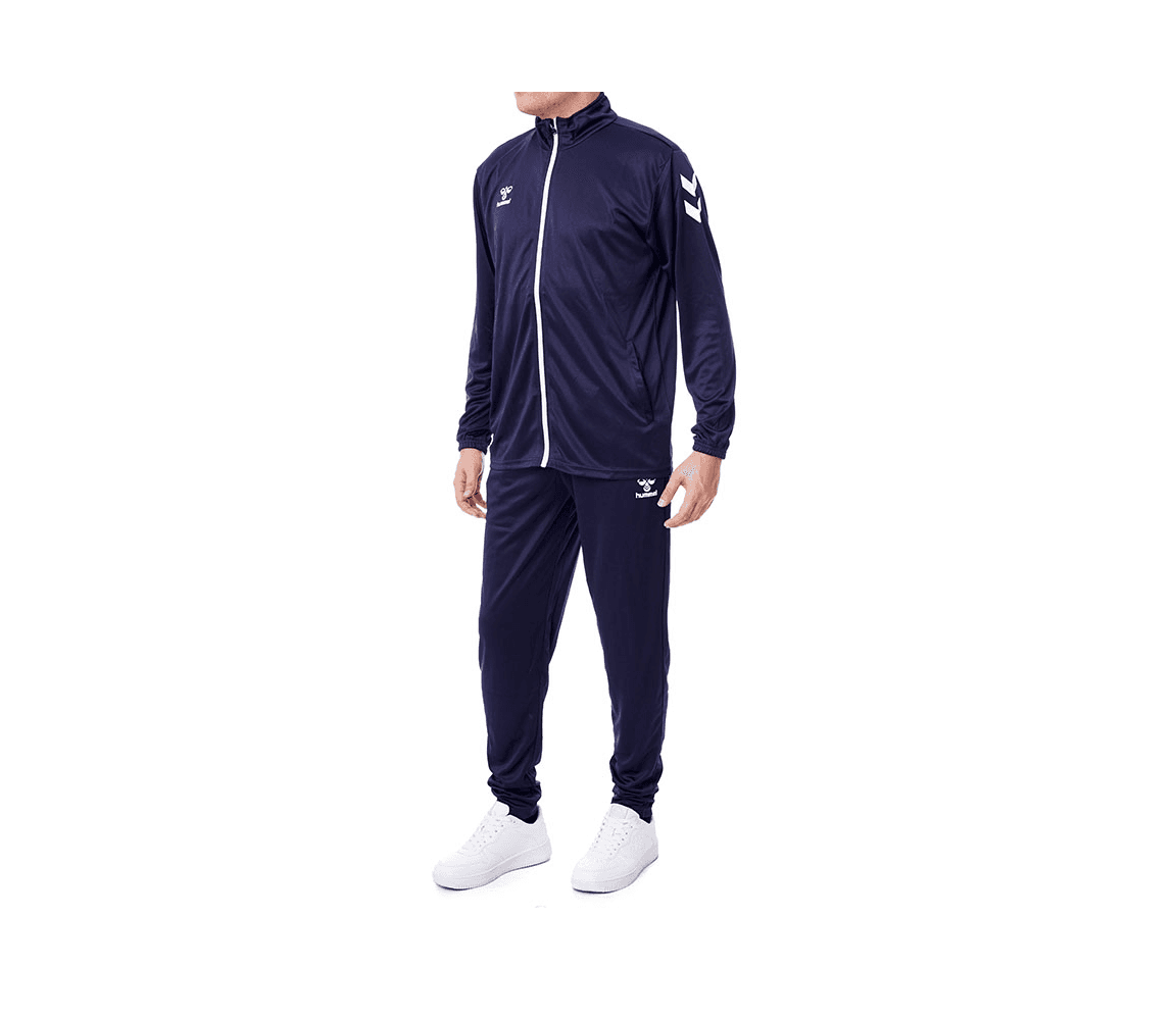 HUMMEL Garnitura muških trenerki HMLLOGO SUIT, crna