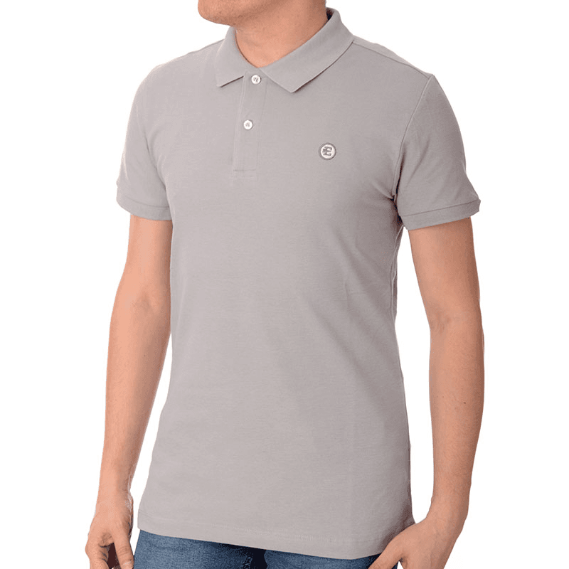 EASTBOUND Muška polo majica kratkih rukava, siva