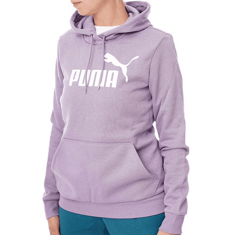PUMA Ženska dukserica ESS Logo, ljubičasta