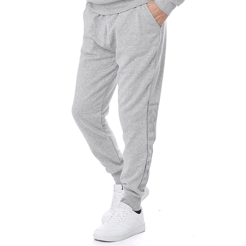 KAPPA donji dio muške trenerke del Bipant, sivi