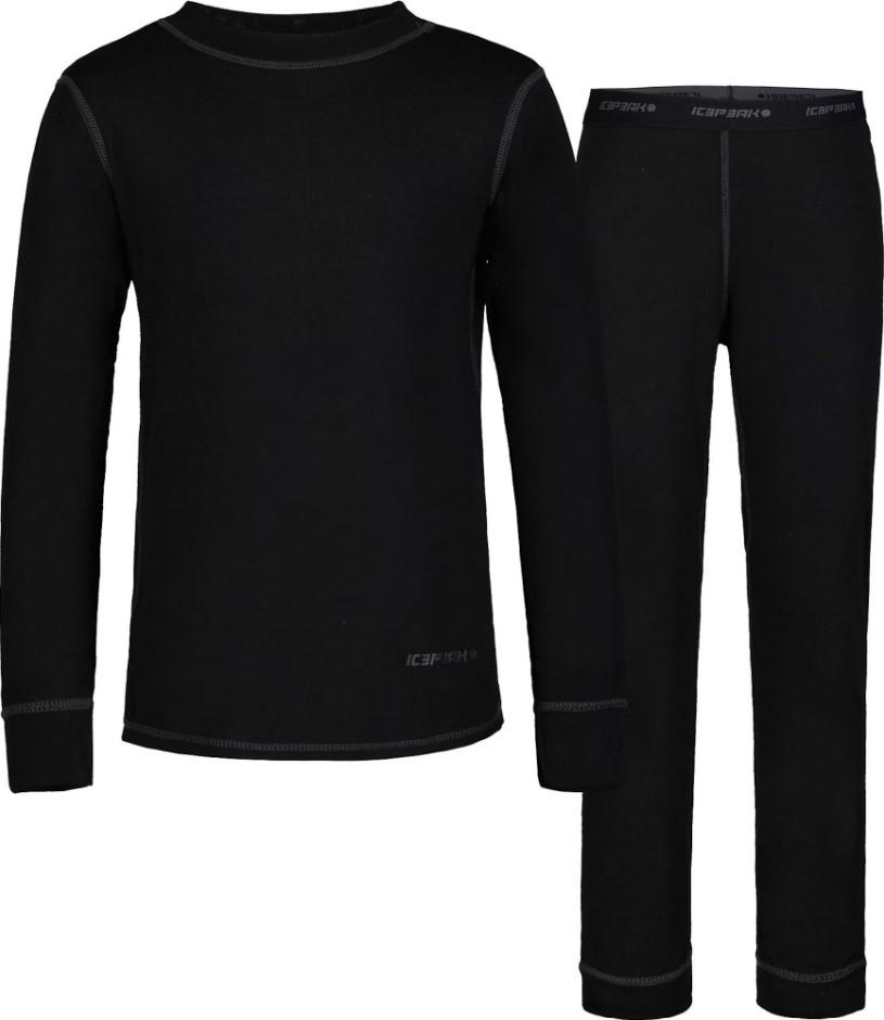 ICEPEAK Ivesdale JR dječiji aktivni veš - crni