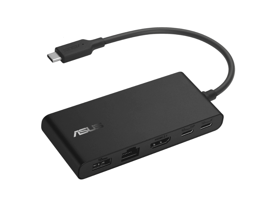 ASUS priključna stanica DC201 Dual 4K, USB-C, 100W, 60Hz, crna