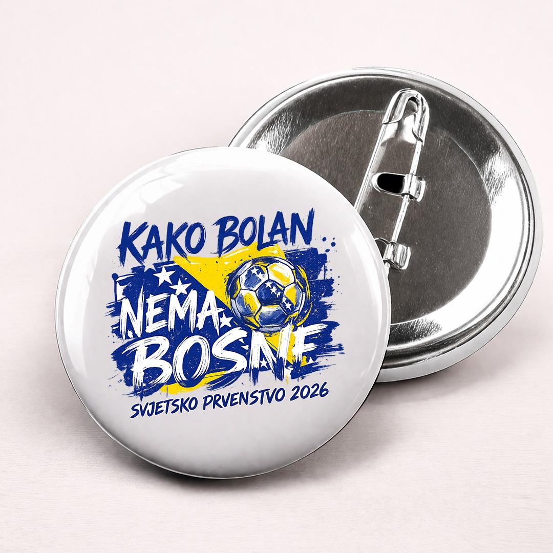 Doxy Bedž rekvizit Bosna za Svjetsko 2026