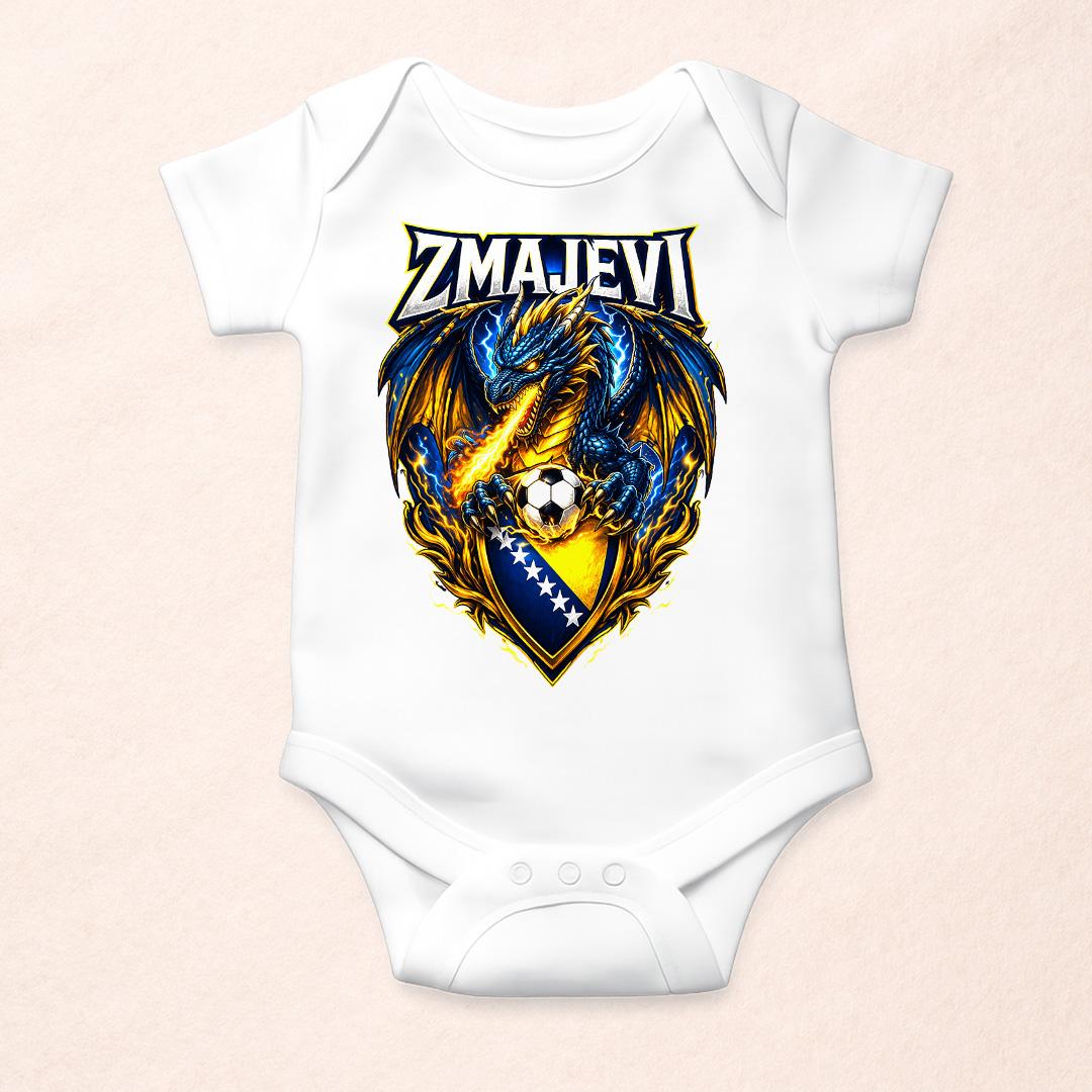 Doxy Bodi za bebe Rekviziti Bosna za Svjetsko 2026, Bijeli