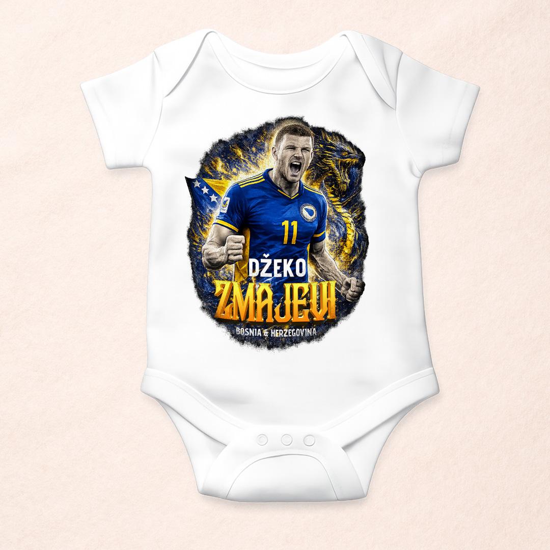 Doxy Bodi za bebe Rekviziti Bosna za Svjetsko 2026, Bijeli