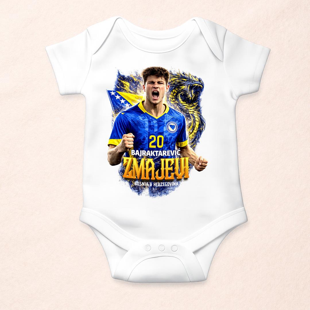 Doxy Bodi za bebe Rekviziti Bosna za Svjetsko 2026, Bijeli