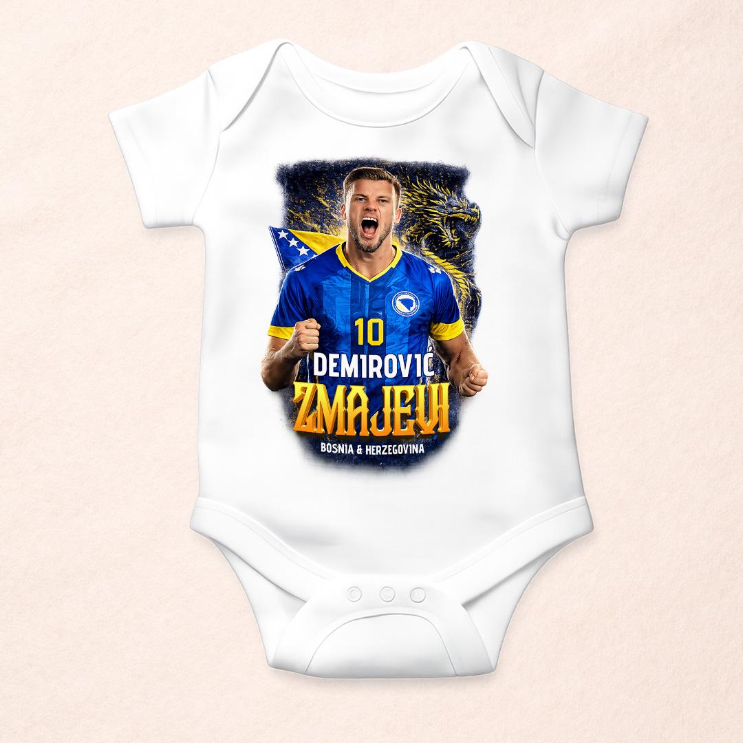 Doxy Bodi za bebe Rekviziti Bosna za Svjetsko 2026, Bijeli