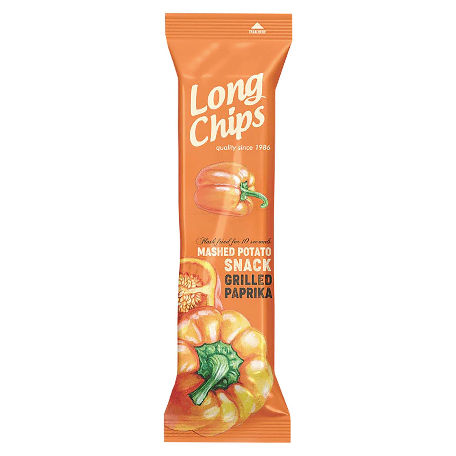 DUGI POMFRIT Čips od grilovane paprike, 75g
