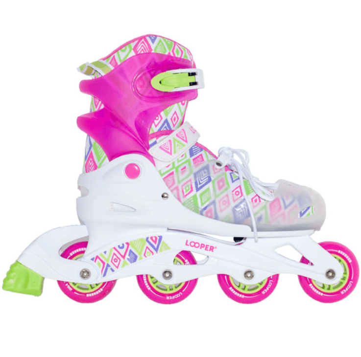 Looper roleri za djevojčice, roze boje
