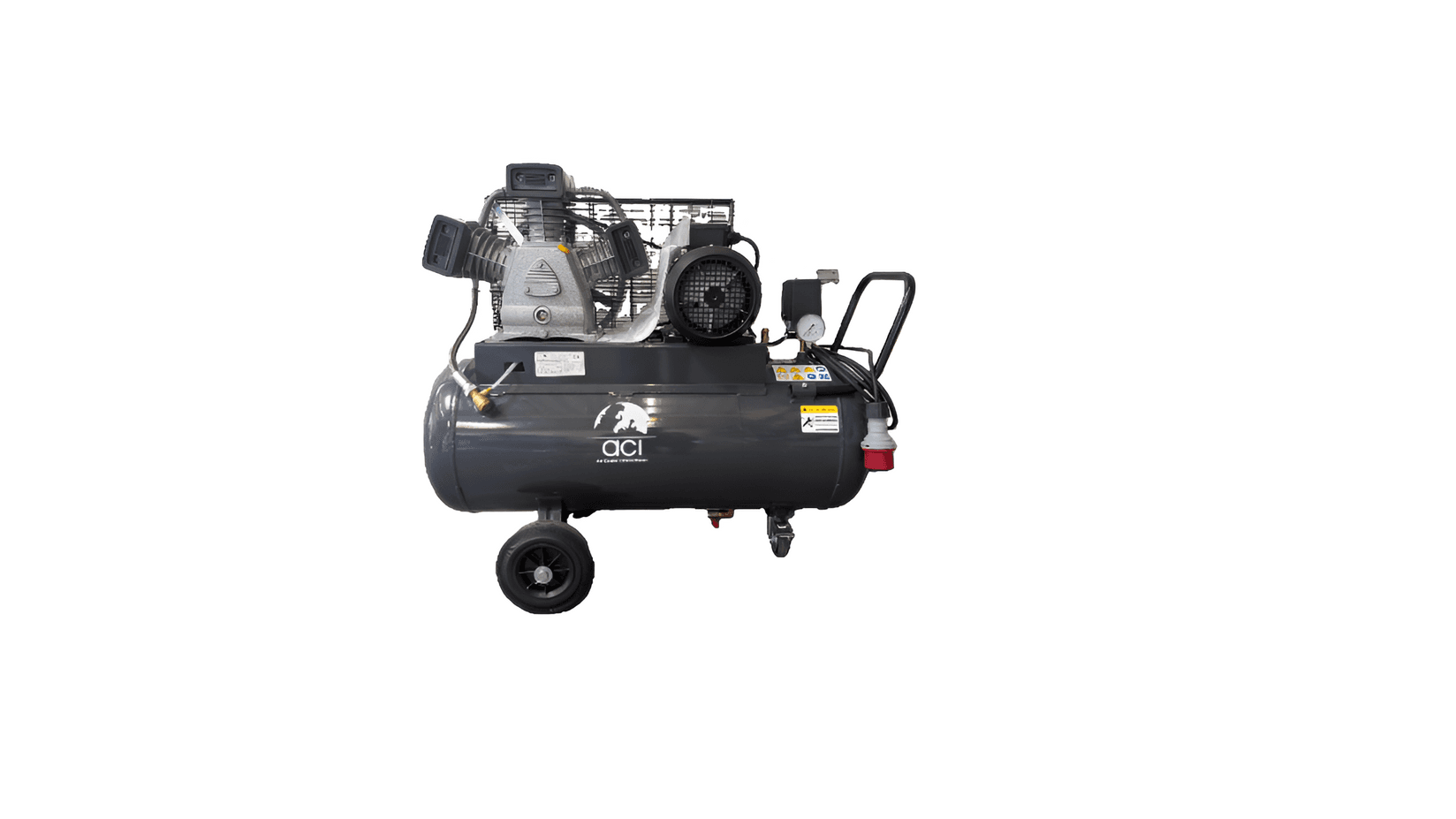 REMEZA Klipni industrijski kompresor 3kW, 90L, Tamnosivi