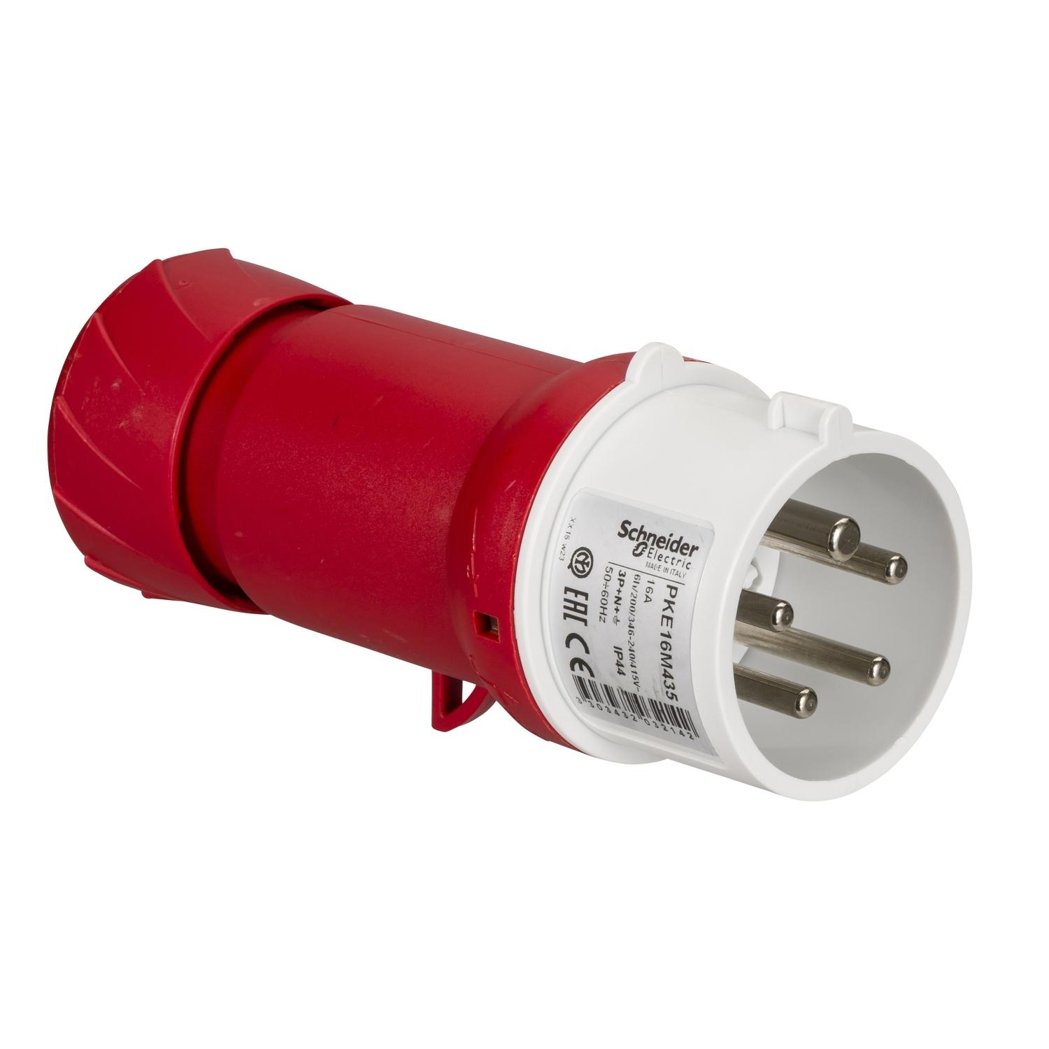 SCHNEIDER Industrial plug vt pk pratika 16a 380-415vac 5p ip44