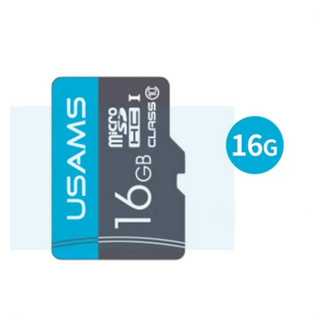 Usams TF Kartica  High Speed US-ZB117, 16 GB, Adapter, Plava