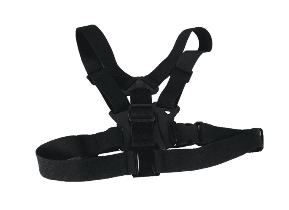 Telesin Pojas za tijelo za akcione kamere T07, J hook, Crni