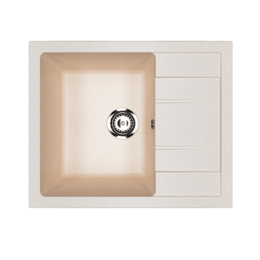 Valterra Granitna sudopera V607 650 x 500 mm, Bež