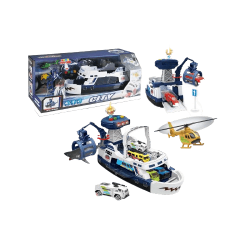 Dječija set za igranje Brodić Shark Railway Ship