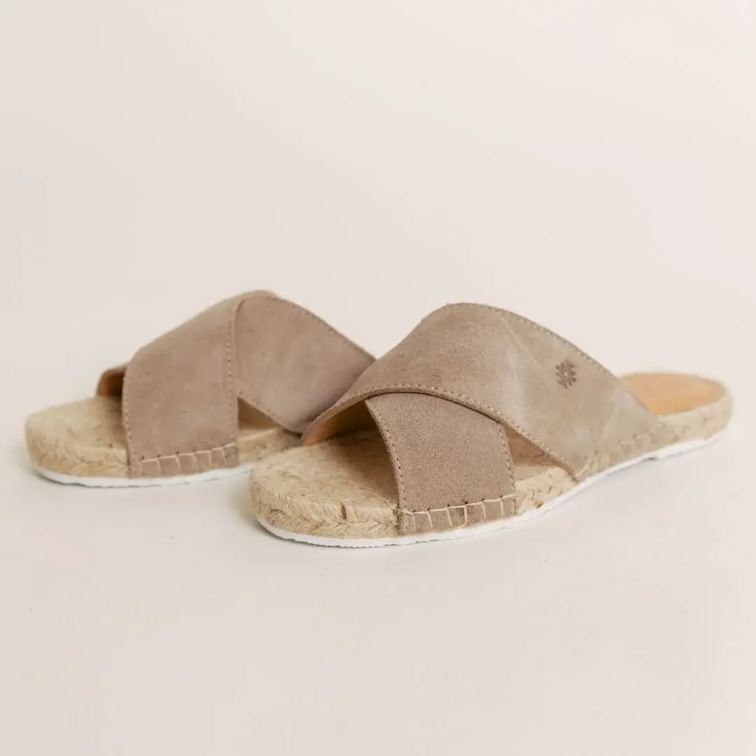 Intuitiva Ženske papuče Nomad, Antilop, Krem