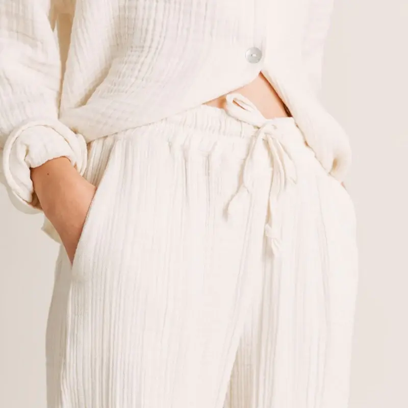 Intuitiva Ženske pantalone Resort, Bijele