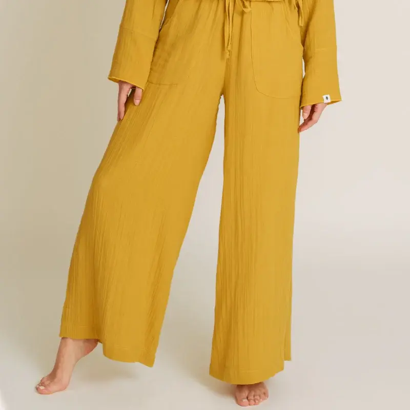 Intuitiva Ženske pantalone Tribeca, Pamuk, Žute