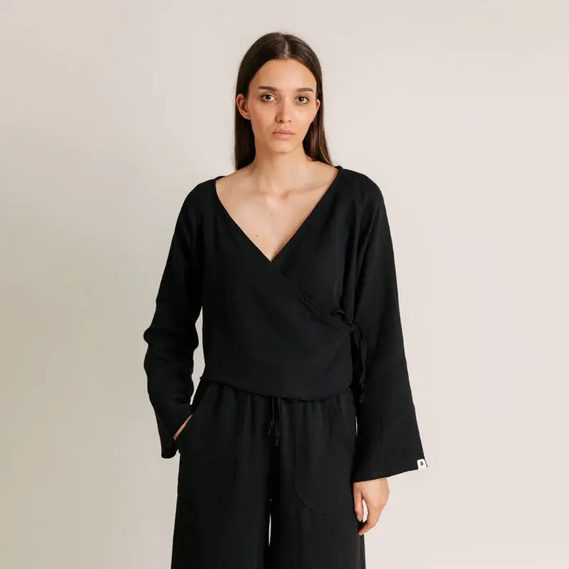 Intuitiva Ženska majica Tribeca, Pamuk, Crna