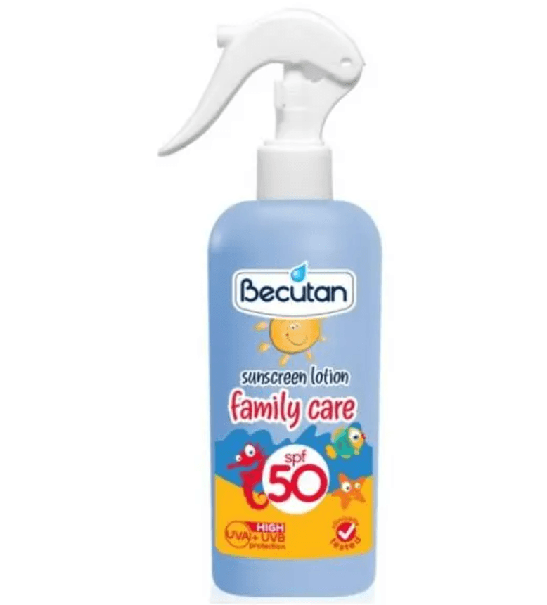 Becutan Mlijeko za sunčanje, SPF 50, 270 ml