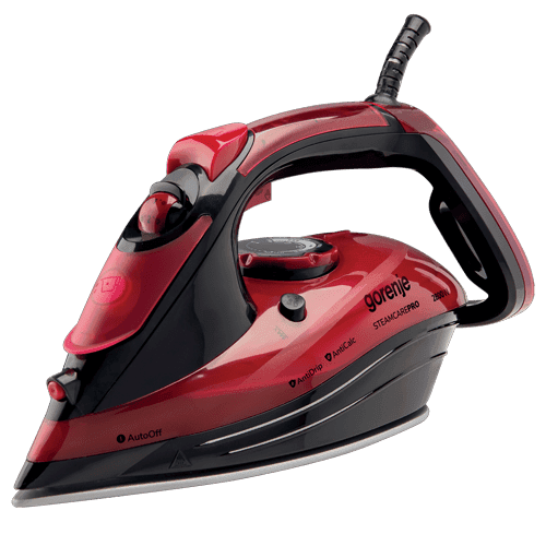 GORENJE SIH 2800 BF Pegla, 2800 W, crvena