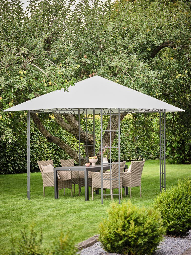 Linnea Paviljon za dvorište, 300x300x265 cm, Bijeli