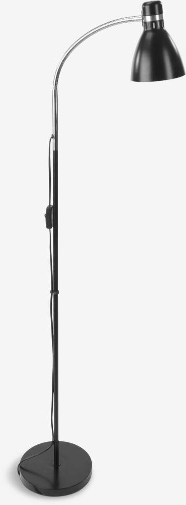 Aurora Podna lampa, 155cm, Crna