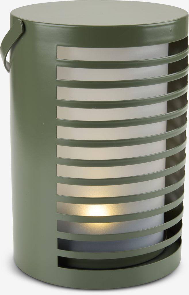 Aurora Lampa na baterije, LED, Maslinasta