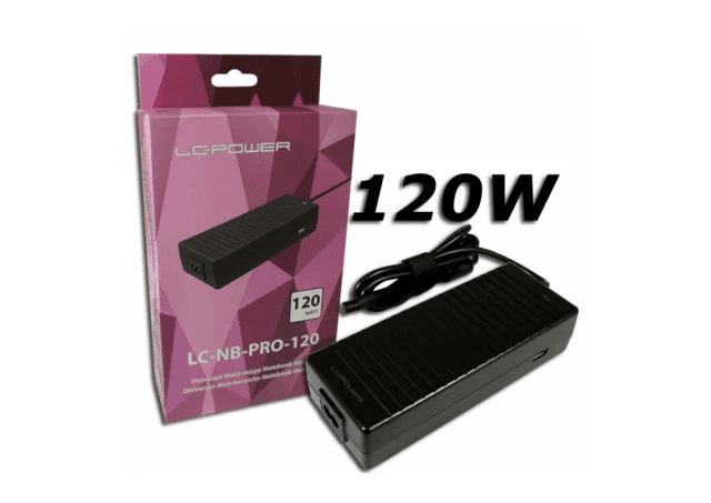 NB ADAPTER LC Power LC-NB-PRO-120 120W 18.5-20V/6-6.48A 10 adaptera USB-A 5V/2.4A