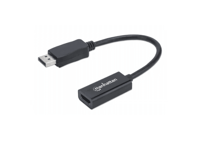 MANHATTAN Adapter 151634 DisplayPort/M - HDMI/Ž 1080p Crni